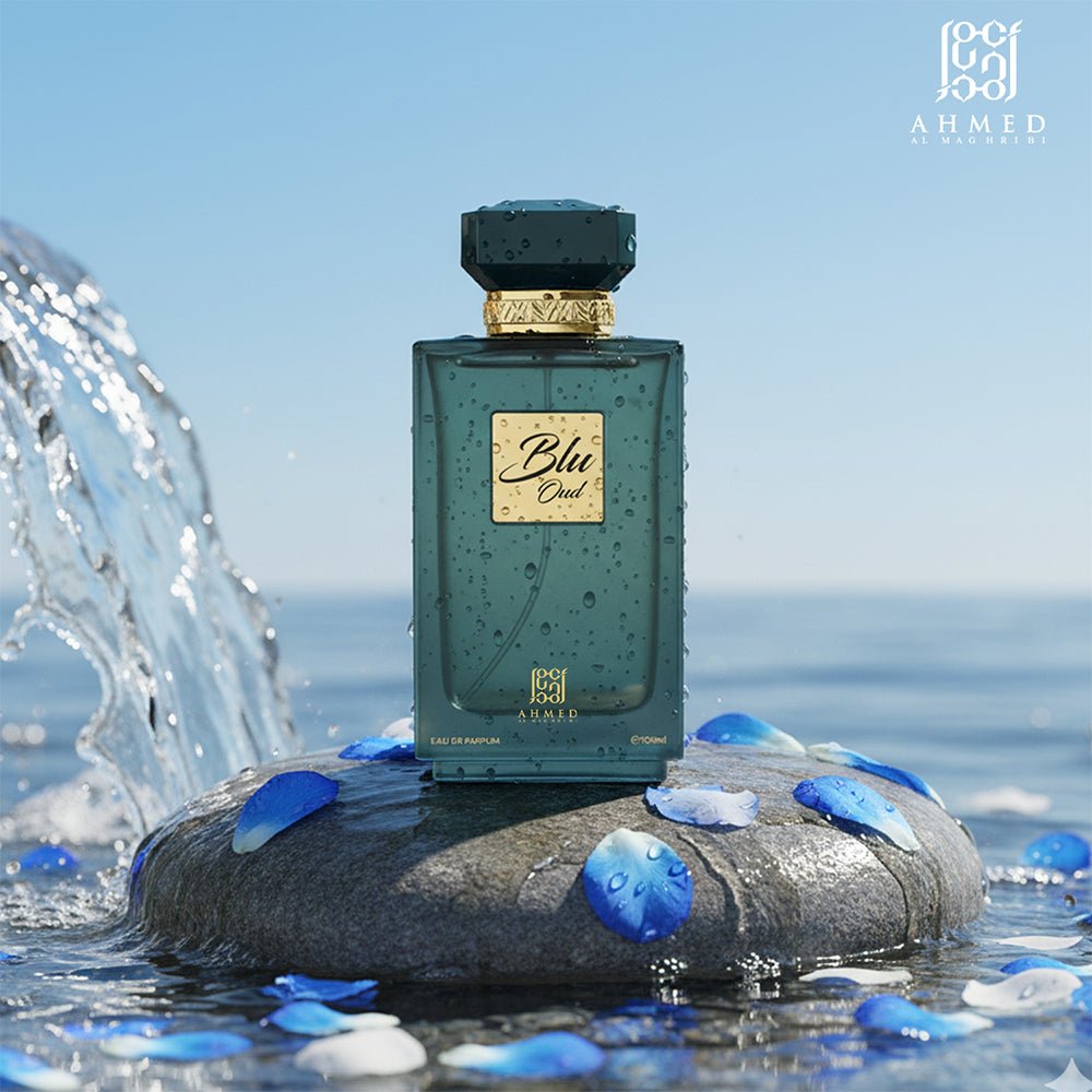Ahmed Al Maghribi Blu Oud 100ml 香水 Blu Oud EDP 100ml - Signature Perfume by Ahmed Al Maghribi – Ahmed