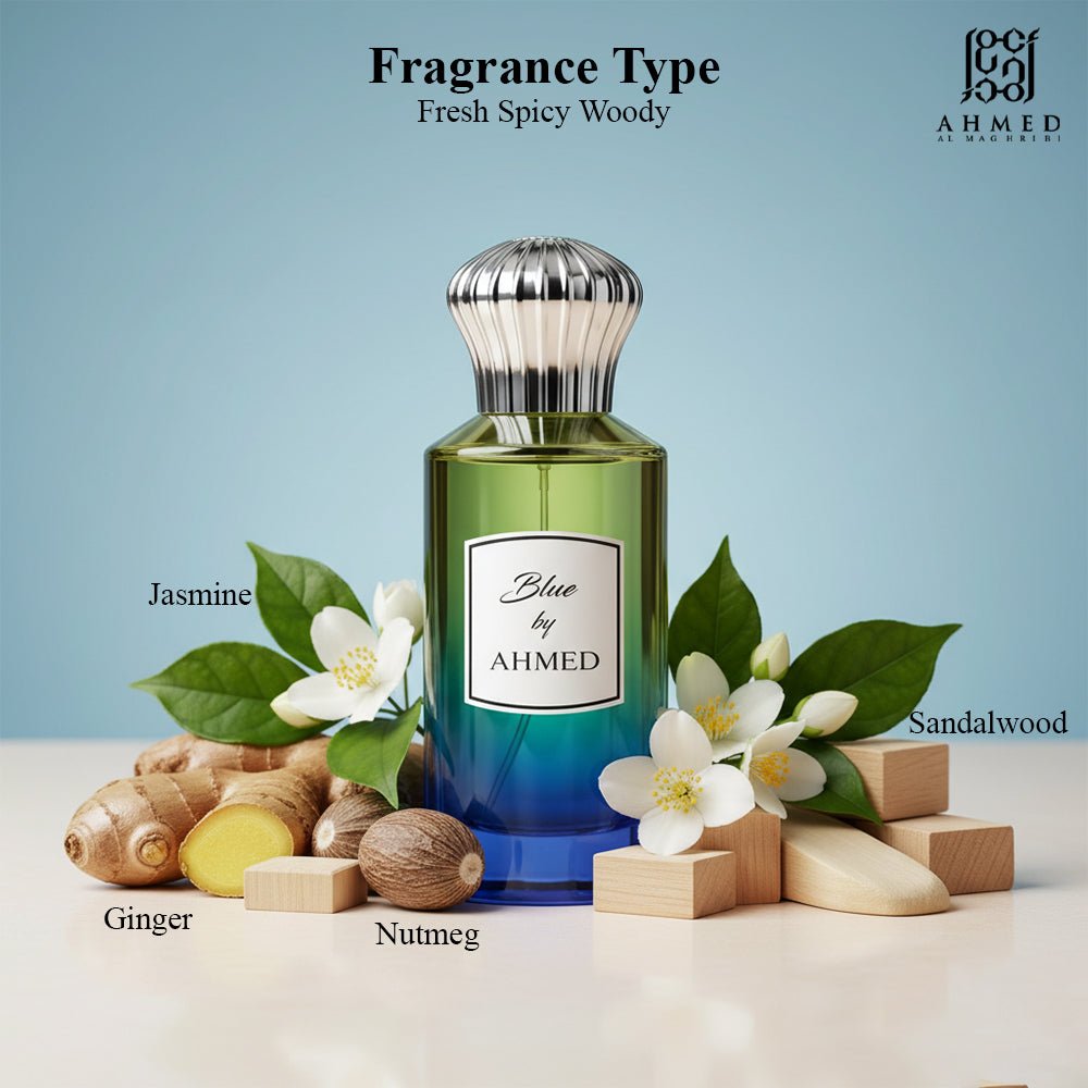 Blue By Ahmed EDP 100ml - Ahmed Al Maghribi UK
