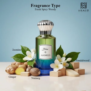 Blue By Ahmed EDP 100ml - Ahmed Al Maghribi UK