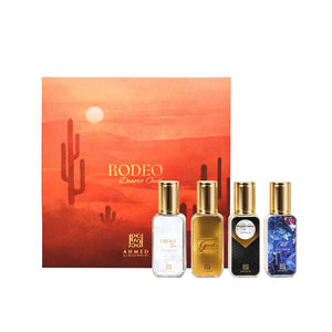 Rodeo Desert Oud (4 x 15ml) - Ahmed Al Maghribi - Fragrance Forte